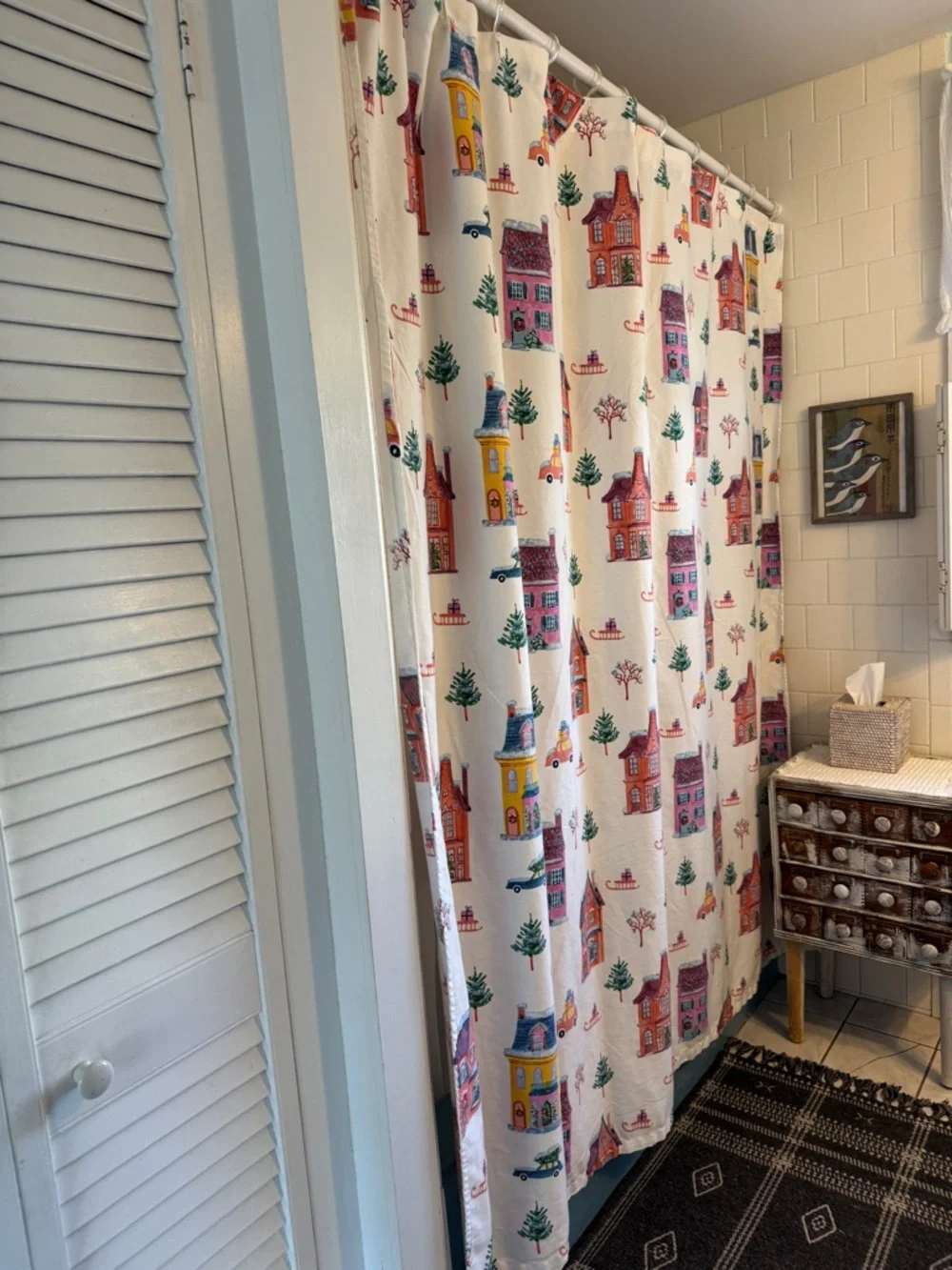 Festive Shower Curtain